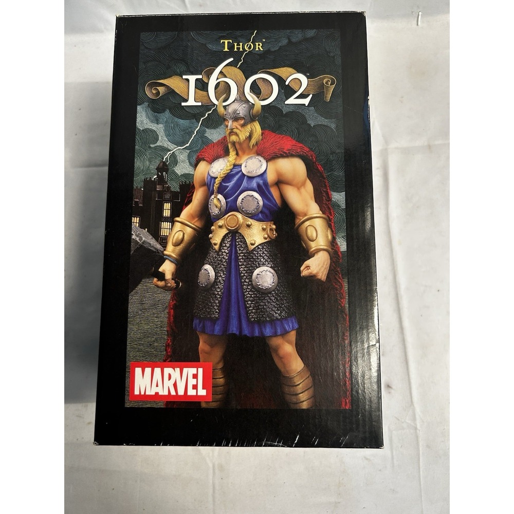 Diamond Select Thor 1602 Marvel Statue COA #810/2500 Boxed Neil Gaiman 2004 CIB